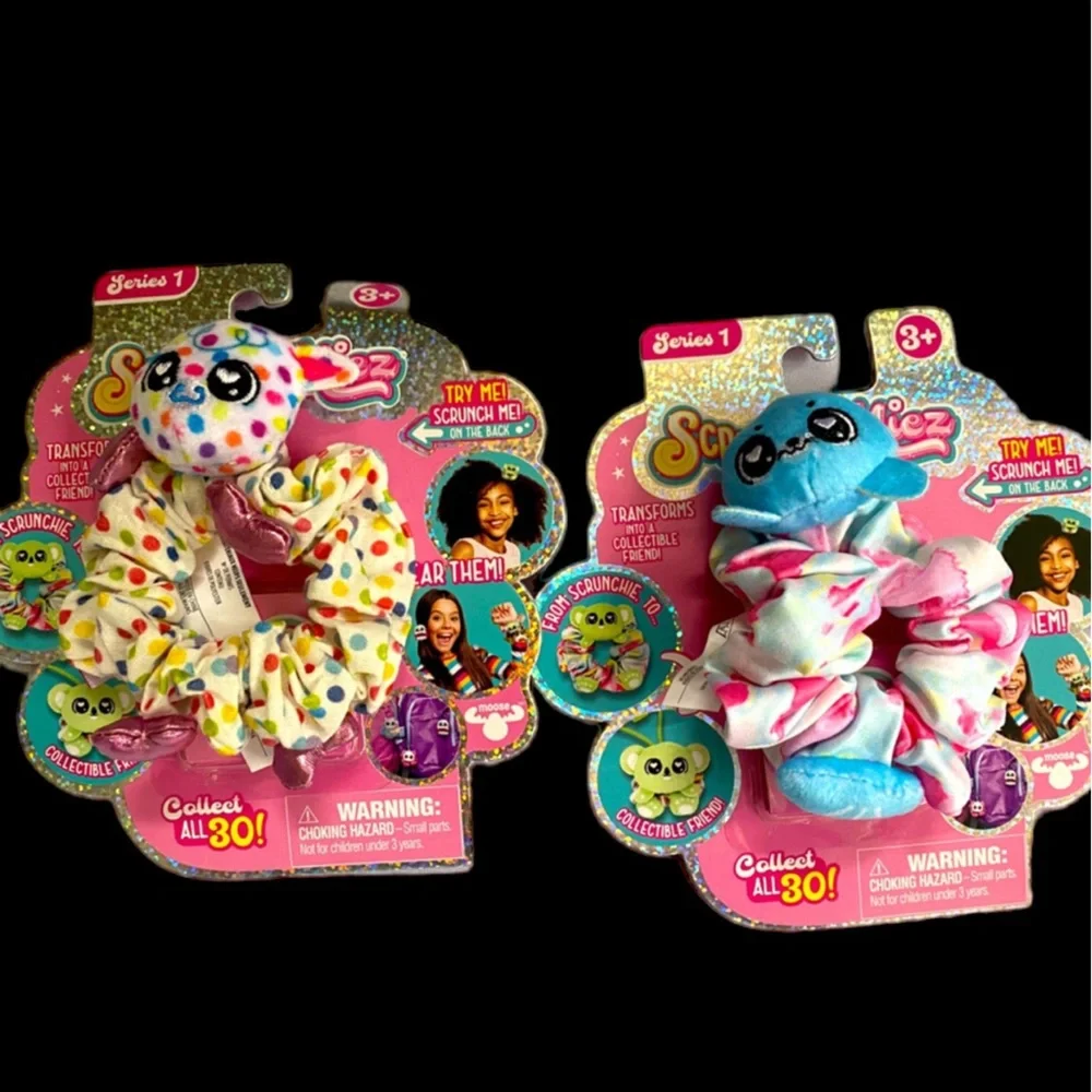 Set Of‎ 2 Collectable Scrunchmiez